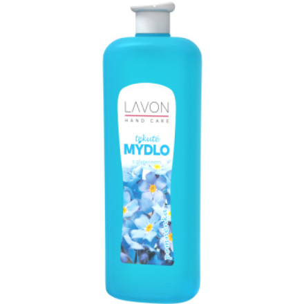 LAVON tekuté mýdlo Hand Care Pomněnka, náplň, 1 l