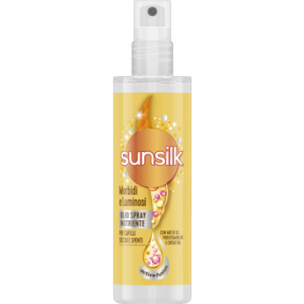Sunsilk výživný sprej na vlasy Olio Spray Nutriente Morbidi E Luminosi, 150 ml