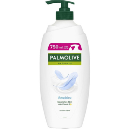 Palmolive Naturals Milk Sensitive Protein Sprchový gel pumpa, 750 ml