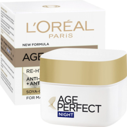 Loreal Age Perfect noční krém proti vráskám, 50 ml