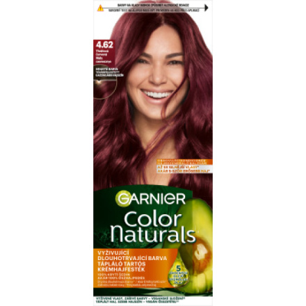 Garnier Color Naturals barva na vlasy, třešňová červená 4.62