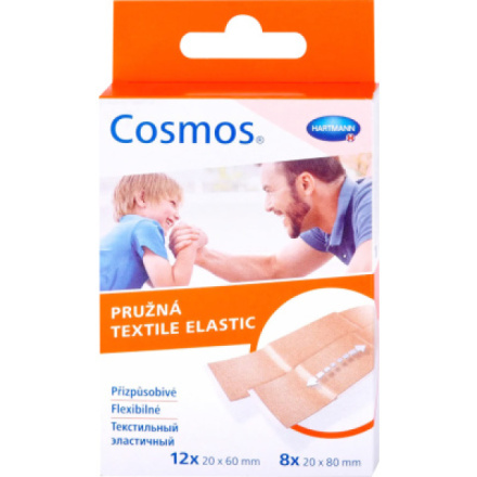 Hartmann Cosmos Pružná náplast, 20 ks