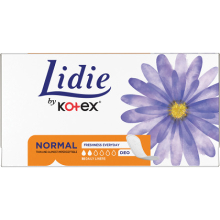 Kotex Lidie slipové vložky Slip Deo, 50 ks