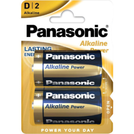 Panasonic Alkaline Power Mono D alkalické baterie, 2 ks