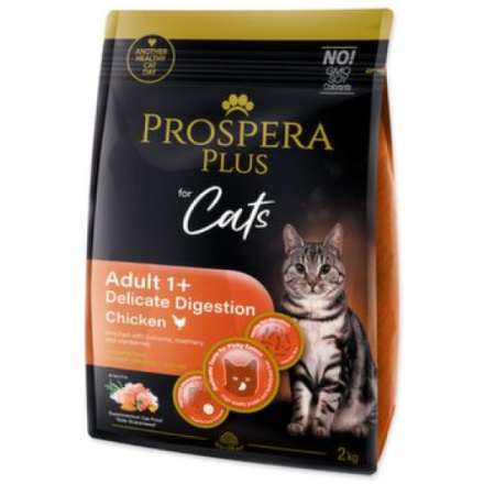 Krmivo Prospera Plus Adult 1+ Chicken  Delicate Digestion 2kg 1513-10052|X|X|KS