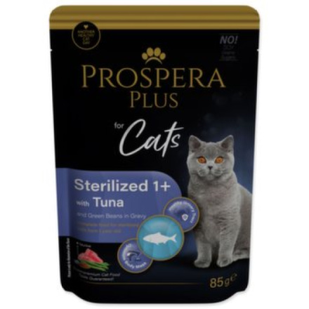 Kapsička Prospera Plus Sterilized 1+, Tuna, Beans 85g 1513-10109|X|X|KS