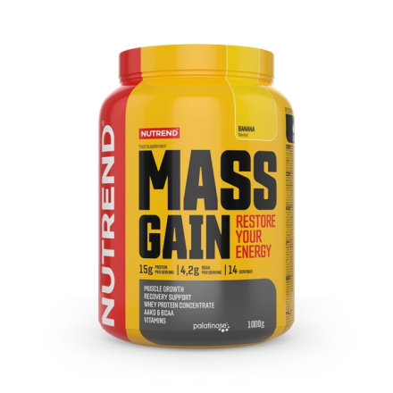 Nutrend MASS GAIN 1050 g, banan VS-052-1050-BA