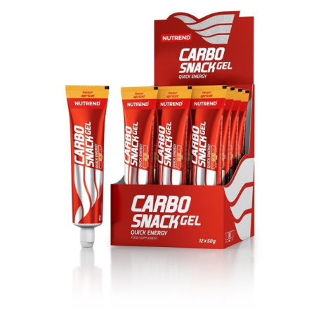 Nutrend CARBOSNACK tuba 50 g, meruňka VG-001-50-ME-de