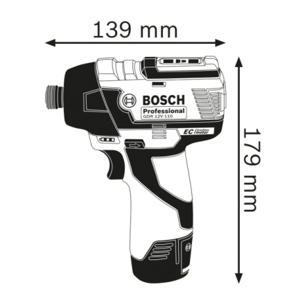 Bosch GDR 12V-110 Professional (0.601.9E0.005) 0.601.9E0.005