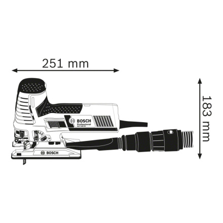 Bosch GST 160 CE Professional (0.601.517.000) 0.601.517.000