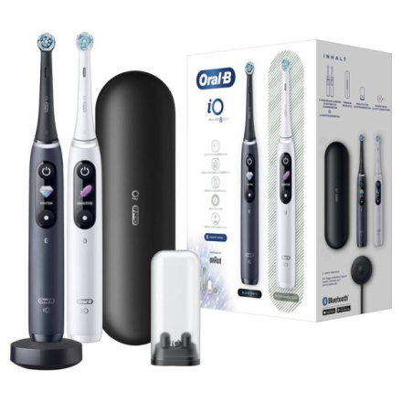 Oral-B iO Series 7 Duo Pack Black Onyx/White  1100007768