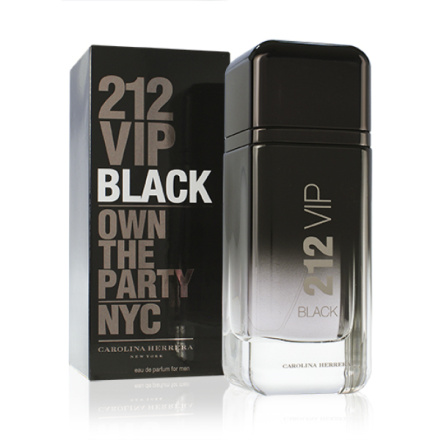 Carolina Herrera 212 VIP Black EdP 200 ml Pro muže 8411061870518