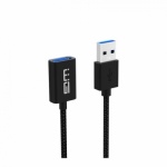 WG Prodlužovací kabel USB na USB - 3m (Černý) 0591194104503