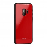 Pouzdro GLASS Case Xiaomi Redmi Note 8T červená 489388897