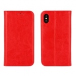 Pouzdro horizontální BOOK Xiaomi Redmi 9 červená (pravá italská kůže) 4962778596