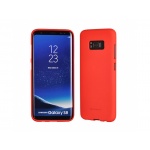 Pouzdro Soft Feeling Mercury Samsung Galaxy J6 Plus (2018) červená