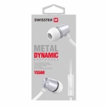 sluchátka Swissten YS500 stříbrná 51107002