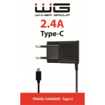 Nabíječka do sítě Winner Charger 2,4A Typ C (Černá) 0591194080333