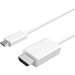 Winner USB-C-HDMI kabel 1,8m, bílá 8591194093777