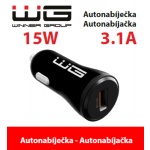 Winner autonabíječka 1x USB/5V 3.1A, černá 8591194097904