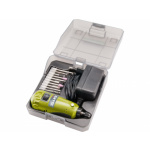 mini vrtačka/bruska s transformátorem v kufříku 404121