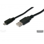 ATEN Kabel micro USB 2.0, A-B 0,75m,pro rychlé nabíjení, ku2m07f