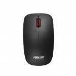 ASUS WT300/Cestovní/Optická/1 600 DPI/Bezdrátová USB/Černá-červená, 90XB0450-BMU000