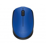 myš Logitech Wireless Mouse M171, modrá, 910-004640