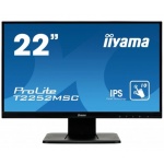 22" LCD iiyama T2252MSC-B1 -IPS, FullHD, repro, VGA, HDMI, DisplayPort, USB, kapacitní multidotykový, T2252MSC-B1