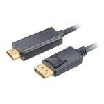 AKASA - adaptér DP na HDMI - aktivní, AK-CBDP20-18BK