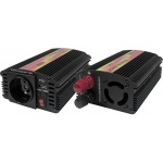 Měnič napětí Carspa CAR300U-12 12V/230V+USB 300W, modifikovaná sinus, CAR300U-122