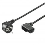 PREMIUMCORD Síťový kabel 220V k PC, 2m 90°, kpsp2-90