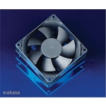přídavný ventilátor Akasa 80x80x25 black OEM M, DFS802512M
