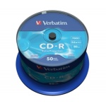 VERBATIM CD-R(50-Pack)Spindl/52x/700MB, 43351