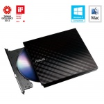 ASUS SDRW-08D2S-U LITE Black externí + soft, 90-DQ0435-UA221KZ