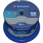 VERBATIM BD-R SL (6x, 25GB),NON-ID, 50 cake, 43838