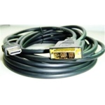 GEMBIRD Kabel HDMI-DVI 1,8m,M/M stín.,zlacené kontakty 1.3, CC-HDMI-DVI-6