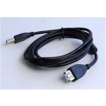 GEMBIRD Kabel USB A-A 3m 2.0 prodl. HQ s ferrit. jádrem, CCF-USB2-AMAF-10