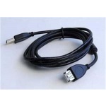 GEMBIRD Kabel USB A-A 4,5m 2.0 prodl. HQ s ferrit. jádrem, CCF-USB2-AMAF-15