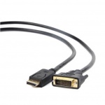 Kabel Gembird DisplayPort na DVI, M/M, 1,8m, CC-DPM-DVIM-6