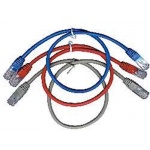 GEMBIRD Eth Patch kabel cat5e UTP 0,5m - červený, PP12-0.5M/R