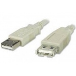 PremiumCord USB 2.0 kabel prodlužovací, A-A, 5m, kupaa5