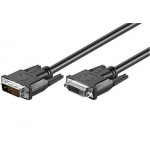 PremiumCord DVI-D prodluž. kabel, dual-link (24+1),MF, 2m, kpdvimf2