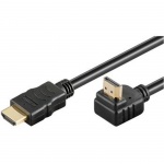 PremiumCord Kabel HDMI+Ethernet, zlac., 90°, 5m, kphdmea5