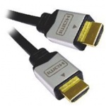 PremiumCord kabel HDMI M/M, zlac.a kovové HQ, 10m, kphdmg10