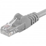 Premiumcord Patch kabel CAT6a S-FTP, RJ45-RJ45, AWG 26/7 10m šedá, SP6ASFTP100