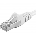 Premiumcord Patch kabel CAT6a S-FTP, RJ45-RJ45, AWG 26/7 3m, bílá, sp6asftp030W