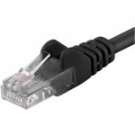 PremiumCord Patch kabel UTP RJ45-RJ45 CAT6 1m černá, sp6utp010C
