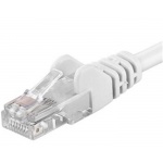 PREMIUMCORD Patch kabel UTP RJ45-RJ45 level 5e 2m bílá, sputp02W