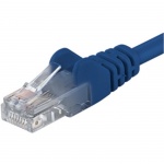 PremiumCord Patch kabel UTP RJ45-RJ45 level 5e 2m modrá, sputp02B